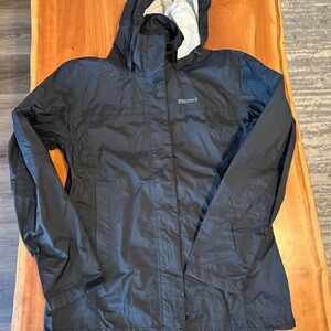 Marmot Men's Black Hooded Shell Jacket